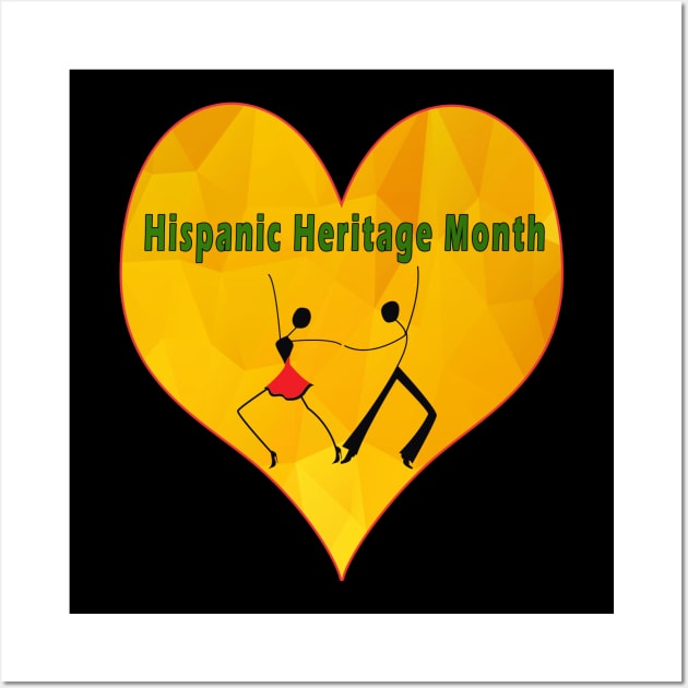 National Hispanic Heritage Month Wall Art by salah_698